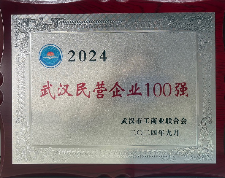 喜訊！我司連續(xù)七年入選湖北省武漢市民營(yíng)百?gòu)?qiáng)榜